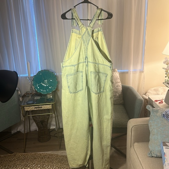 Women's Light Blue Denim Overalls - Picture 10 of 15